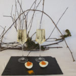 coupes de champagne accord mets vins oeufs de lompe