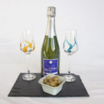 coupes de champagne Didier Savry cuvée tradition parfait à l'apéritif avec des olives
