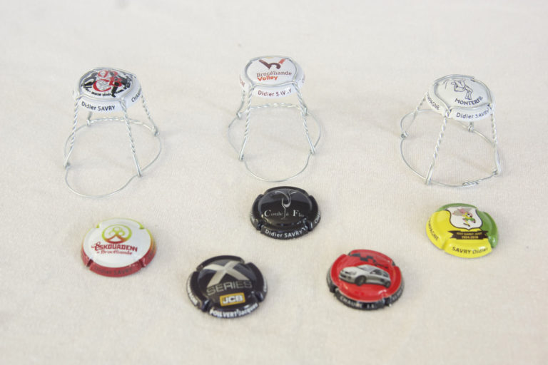 Capsule de champagne personnalisée