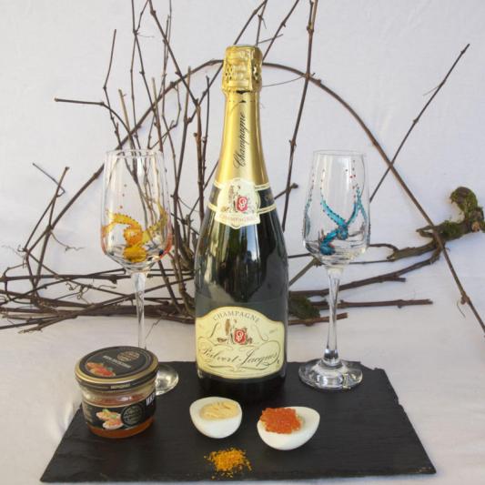 champagne brut Poilvert Jacques accord mets vins caviar